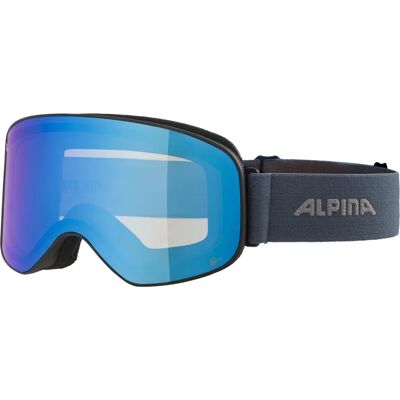Lunettes de Ski Alpina Slope Q-Lite - Bleu Protection UV - Publicité Lunettes de Ski Alpina Slope Q-Lite - Bleu Protection UV - Publicité