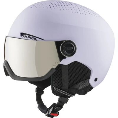 ALPINA Herren Helm ARBER VISOR - Flieder Matt - Impact-Resistant Helm - Piste Sicherheit ALPINA Herren Helm ARBER VISOR - Flieder Matt - Impact-Resistant Helm - Piste Sicherheit