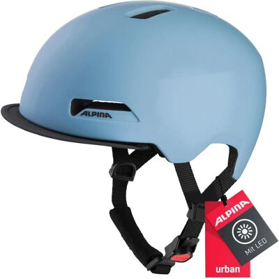 Casque urbain Alpina Brooklyn Bleu - Casque de vélo - Publicité Casque urbain Alpina Brooklyn Bleu - Casque de vélo - Publicité