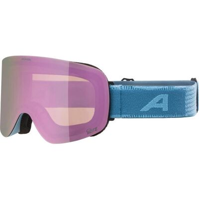 Alpina Penken Q-Lite Unisex Mirror Cylindrical Goggle - Ski Helmet Accessory Alpina Penken Q-Lite Unisex Mirror Cylindrical Goggle - Ski Helmet Accessory