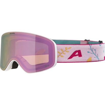 Alpina - Fernie Q-LITE - White - Mirror Rose - Goggles Alpina - Fernie Q-LITE - White - Mirror Rose - Goggles