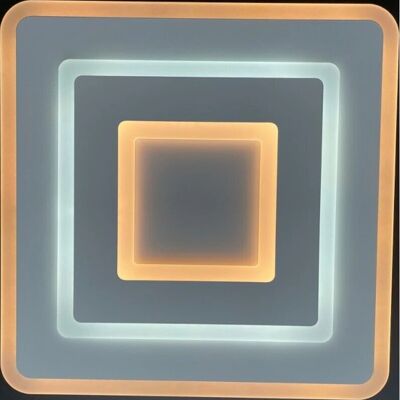 Fischer & Honsel Abo LED Plafondlampe - Dimmable, 3400 lm, 50x50 cm - Publicité Fischer & Honsel Abo LED Plafondlampe - Dimmable, 3400 lm, 50x50 cm - Publicité
