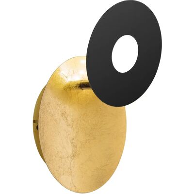 Fischer & Honsel Hennes LED Wandleuchte 7W Warmweiß Blattgold - Wand- und Deckenleuchte Fischer & Honsel Hennes LED Wandleuchte 7W Warmweiß Blattgold - Wand- und Deckenleuchte