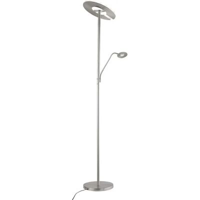 Fischer Honsel LED Deckenfluter - 2 luces - Nickel mate - LED Sobremesa Fischer Honsel LED Deckenfluter - 2 luces - Nickel mate - LED Sobremesa