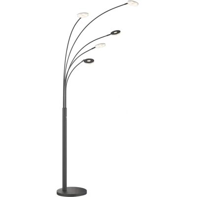 Fischer Honsel Schwarze Stehlampe - CCT LED dimmbar Fischer Honsel Schwarze Stehlampe - CCT LED dimmbar