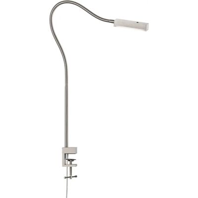 Fischer & Honsel Raik Nickel LED Bordslampa - Justerbar & Dimmbar Fischer & Honsel Raik Nickel LED Bordslampa - Justerbar & Dimmbar