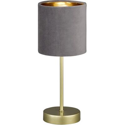 Fischer & Honsel Aura Guld Grå Bordslampa - Bordslampa Fischer & Honsel Aura Guld Grå Bordslampa - Bordslampa