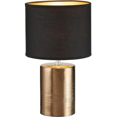Fischer-Honsel Lampa stołowa Bronz - Oświetlenie wnętrz Fischer-Honsel Lampa stołowa Bronz - Oświetlenie wnętrz