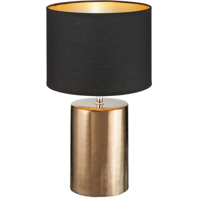Lampa stołowa w brązie Fischer-Honsel - Oświetlenie wnętrz Lampa stołowa w brązie Fischer-Honsel - Oświetlenie wnętrz