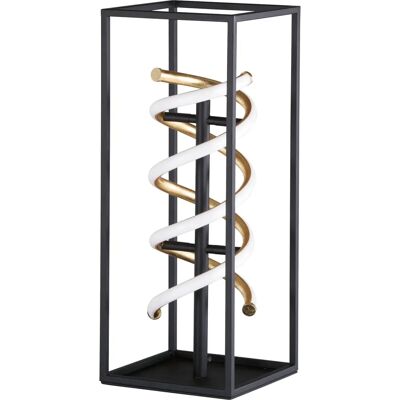 Fischer-Honsel Schwarz-Gold LED-Tischlampe - Variabler CCT Fischer-Honsel Schwarz-Gold LED-Tischlampe - Variabler CCT