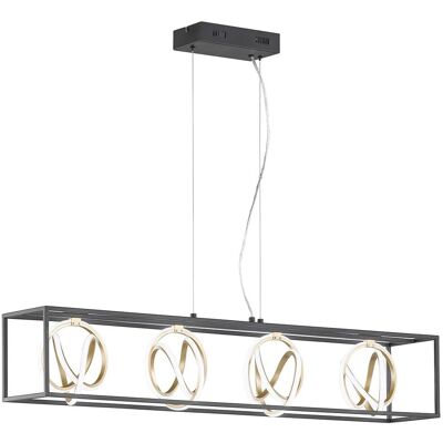 Fischer & Honsel Gisi LED Pendelleuchte - Verstellbar, 4 Lampen Fischer & Honsel Gisi LED Pendelleuchte - Verstellbar, 4 Lampen