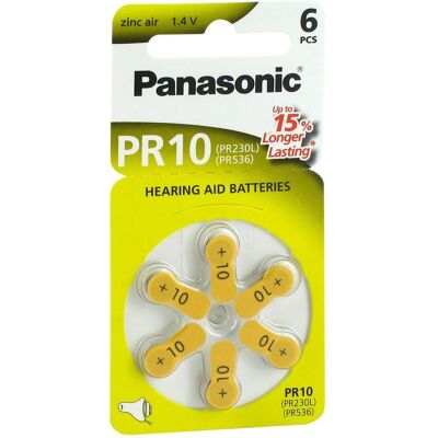 Wentronic V10 6-BL Zink-Luft Knopfbatterie - Batterien Wentronic V10 6-BL Zink-Luft Knopfbatterie - Batterien