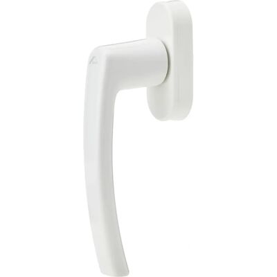 Roto Fenstergriff Weiß - Verdeckte Schraube - 7x30mm - Aluminium - Typ ROTOLINE Roto Fenstergriff Weiß - Verdeckte Schraube - 7x30mm - Aluminium - Typ ROTOLINE