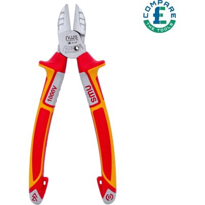 Nws 2-In-1 180mm Tri Side Cutter Plier Wire Screw Vde Combicutter Electricians - Side Cutters Vde 1000v Nws 2-In-1 180mm Tri Side Cutter Plier Wire Screw Vde Combicutter Electricians - Side Cutters Vde 1000v