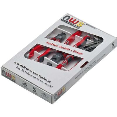 NWS 789 Workshop Tool Set - Combination Pliers, Water Pump Pliers, Side Cutters NWS 789 Workshop Tool Set - Combination Pliers, Water Pump Pliers, Side Cutters