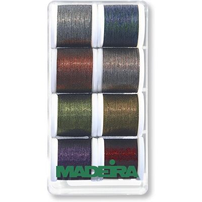Madeira Model 8011 Soft Metallic Sewing Thread Madeira Model 8011 Soft Metallic Sewing Thread