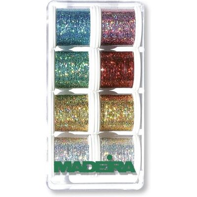 Madeira 8013 Holographic Embroidery Thread - 200m Spools Madeira 8013 Holographic Embroidery Thread - 200m Spools