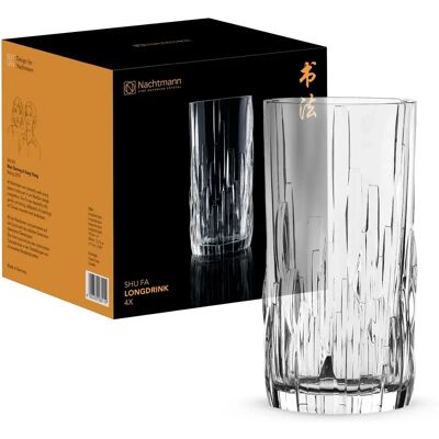 Ensemble de verres Long Drink Nachtmann - 4 pcs, 360 ml, Cristal - Publicité Ensemble de verres Long Drink Nachtmann - 4 pcs, 360 ml, Cristal - Publicité