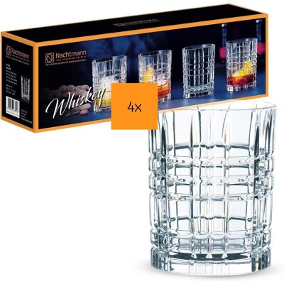Nachtmann Firkantet whiskyglass sett - 4 stk Nachtmann Firkantet whiskyglass sett - 4 stk