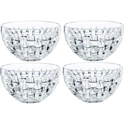 Nachtmann Bossa Nova Dippschalen Set - 4 Kristallglas Schalen Ø 9,8cm Nachtmann Bossa Nova Dippschalen Set - 4 Kristallglas Schalen Ø 9,8cm