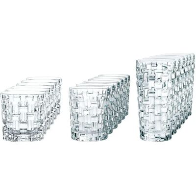 Ensemble de verres Nachtmann Bossa Nova - 18 pièces - Transparent - Publicité Ensemble de verres Nachtmann Bossa Nova - 18 pièces - Transparent - Publicité