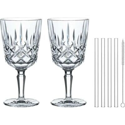 Nachtmann Noblesse Transparente Cocktail- & Weingläser-Set - Elegant & Langlebig Nachtmann Noblesse Transparente Cocktail- & Weingläser-Set - Elegant & Langlebig