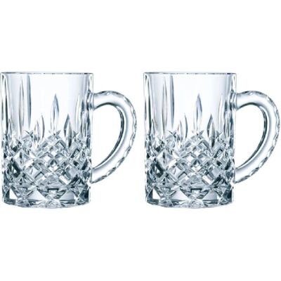 Nachtmann Noblesse Krystall Ølglass - 600ml Elegant Diamantkutt Nachtmann Noblesse Krystall Ølglass - 600ml Elegant Diamantkutt