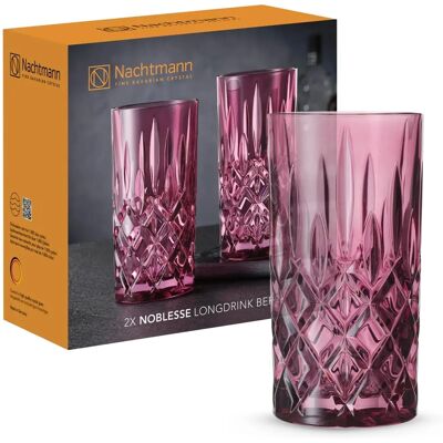 Nachtmann Noblesse Berry Verres Longdrink 2 pièces Nachtmann Noblesse Berry Verres Longdrink 2 pièces