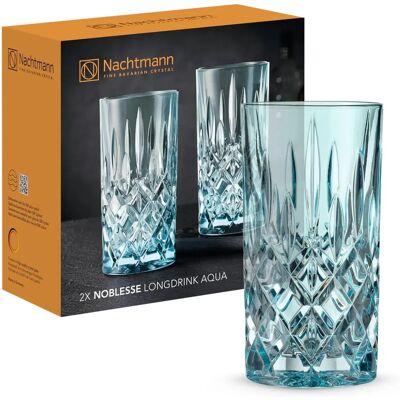 Verres Longdrink Nachtmann Noblesse Aqua - Verres & Shot Verres Longdrink Nachtmann Noblesse Aqua - Verres & Shot