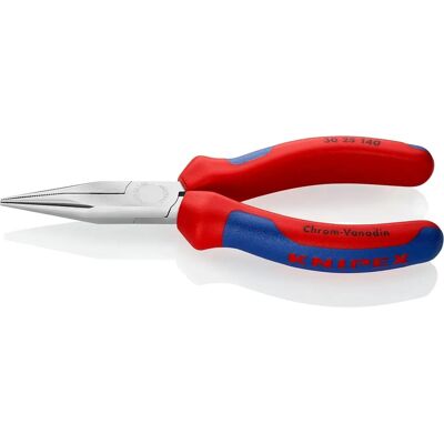 Knipex Long Nose Pliers - 140mm - Heavy-duty, Chrome-Vanadium Knipex Long Nose Pliers - 140mm - Heavy-duty, Chrome-Vanadium