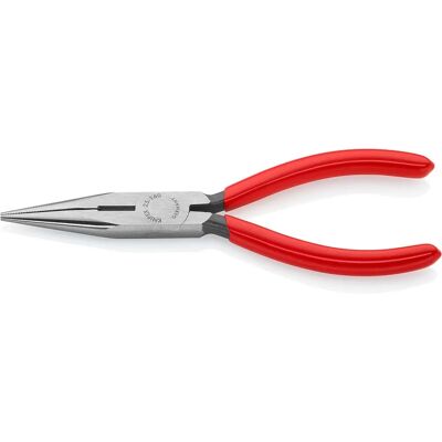 Knipex 25 01 160 SB Snipe Nose Side Cutting Pliers - Precision cutting edge with pointed half-round jaws Knipex 25 01 160 SB Snipe Nose Side Cutting Pliers - Precision cutting edge with pointed half-round jaws