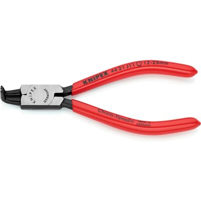 Knipex 44 21 J11 SB Circlip Pliers - Internal 90° Bent Tip - 12-25mm Knipex 44 21 J11 SB Circlip Pliers - Internal 90° Bent Tip - 12-25mm