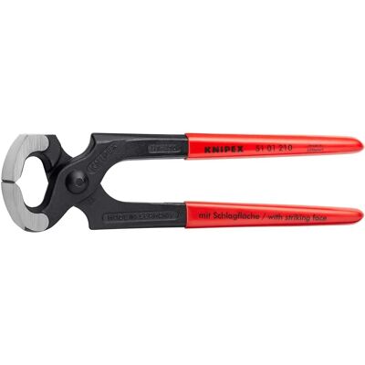 Knipex KPX5101210 Hammerhead Style Carpenters Pincers - Heavy-duty Nail Puller, 210mm Knipex KPX5101210 Hammerhead Style Carpenters Pincers - Heavy-duty Nail Puller, 210mm