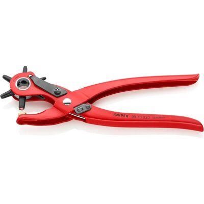 Pinza a Fustella Rossa Knipex 90 70 220 SB - Punch Pinza a Fustella Rossa Knipex 90 70 220 SB - Punch