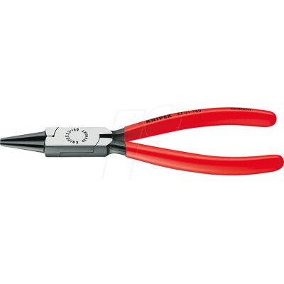 Pince à bec rond Knipex 22 01 125 - Pince - Noire - 125mm - Publicité Pince à bec rond Knipex 22 01 125 - Pince - Noire - 125mm - Publicité