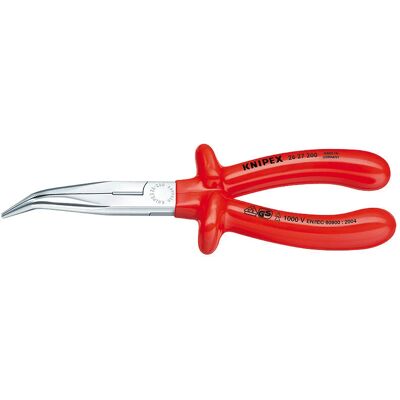 Knipex 26 27 200 Curved Snipe Nose Side Cutting Pliers - Pliers Knipex 26 27 200 Curved Snipe Nose Side Cutting Pliers - Pliers