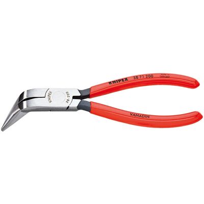 Knipex 38 71 200 Tang - Bøjet næse, 200mm - Håndværktøj Knipex 38 71 200 Tang - Bøjet næse, 200mm - Håndværktøj