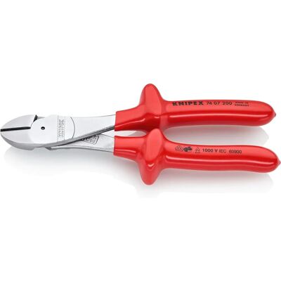 KNIPEX Coupe-diagonale de puissance - 200mm Isolé VDE - Publicité KNIPEX Coupe-diagonale de puissance - 200mm Isolé VDE - Publicité