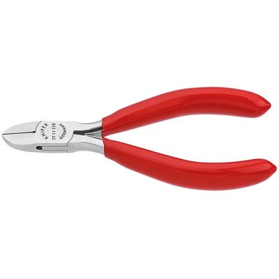 Knipex 77 11 115 Ciseaux diagonaux pour électronique - Précision - Publicité Knipex 77 11 115 Ciseaux diagonaux pour électronique - Précision - Publicité