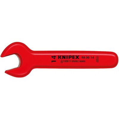 Knipex 98 00 11 Open End Sleutel - Chroom-Vanadium Staal, 11mm, 120mm Knipex 98 00 11 Open End Sleutel - Chroom-Vanadium Staal, 11mm, 120mm