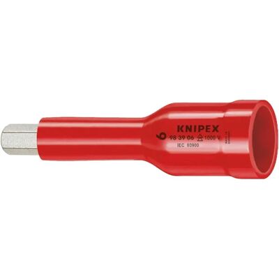 Knipex Modell 98 49 05 Sechskant Steckschlüssel - 1/2" Antrieb Knipex Modell 98 49 05 Sechskant Steckschlüssel - 1/2" Antrieb
