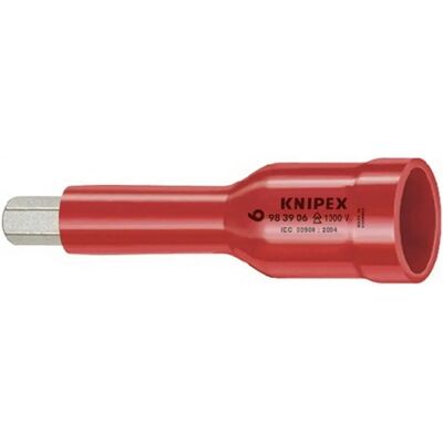Knipex Modell 98 49 06 Innensechskant-Schlüssel - Steckschlüssel Knipex Modell 98 49 06 Innensechskant-Schlüssel - Steckschlüssel