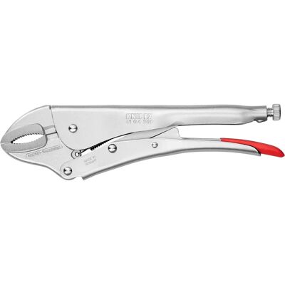 KNIPEX Grip Zangen - 41 04 300 - Hochwertige nickelschichtete 300mm Zange mit Drahtschneider KNIPEX Grip Zangen - 41 04 300 - Hochwertige nickelschichtete 300mm Zange mit Drahtschneider