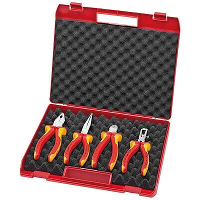 Knipex 00 20 15 VDE Pihdit-setti - Setti pihtejä, VDE testattu, kestävä kotelo Knipex 00 20 15 VDE Pihdit-setti - Setti pihtejä, VDE testattu, kestävä kotelo