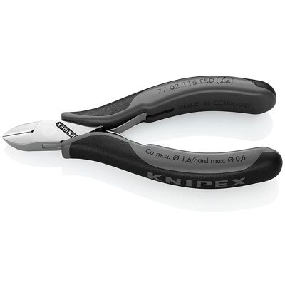 Knipex 77 02 115 ESD Diagonalschere - Elektronik Knipex 77 02 115 ESD Diagonalschere - Elektronik