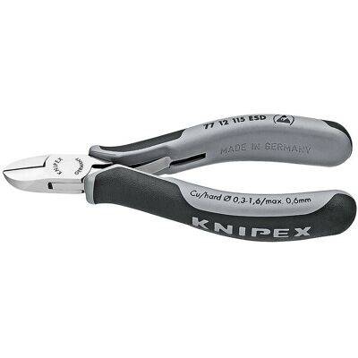 Knipex 77 12 115 ESD Zange - Elektronik Seitenschneider Knipex 77 12 115 ESD Zange - Elektronik Seitenschneider