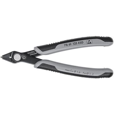 Knipex 78 61 125 ESD Seitenschneider - Präzisionswerkzeug für Elektronik Knipex 78 61 125 ESD Seitenschneider - Präzisionswerkzeug für Elektronik