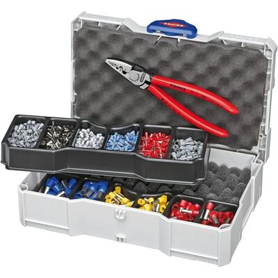 Knipex 97 90 06 Crimp-Sortiment für Aderendhülsen - Crimpzange und Kapicorte Knipex 97 90 06 Crimp-Sortiment für Aderendhülsen - Crimpzange und Kapicorte