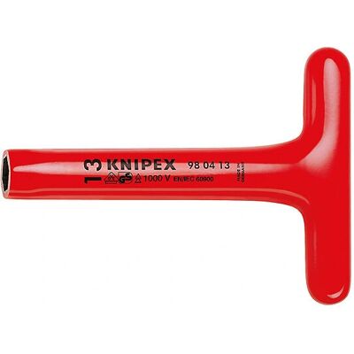 Knipex 98 04 22 Steckschlüssel - Isolierter T-Griff 22mm - Steckschlüssel Knipex 98 04 22 Steckschlüssel - Isolierter T-Griff 22mm - Steckschlüssel