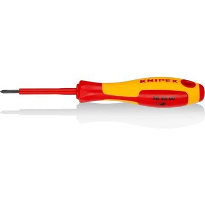 Knipex Modelo 98 24 00 Destornillador VDE PH 0 - Destornillador Knipex Modelo 98 24 00 Destornillador VDE PH 0 - Destornillador